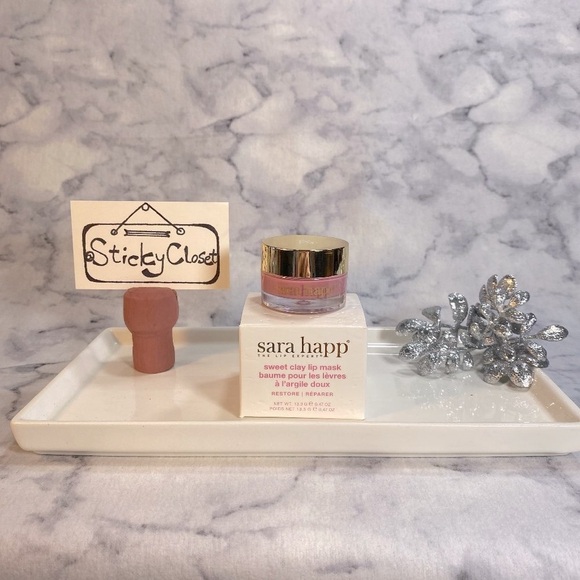 Sara Happ The Sweet Clay Lip Mask, Buttery, Firm, NEW - Full Size 0.47 oz/33 g